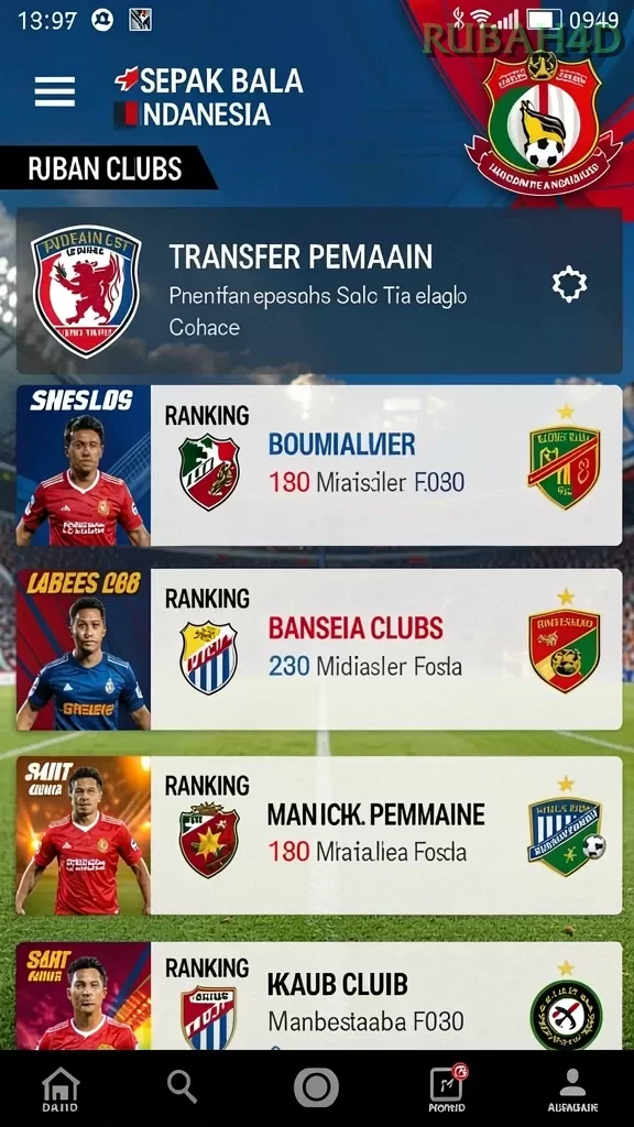 Cuplikan layar 365ZK — halaman utama