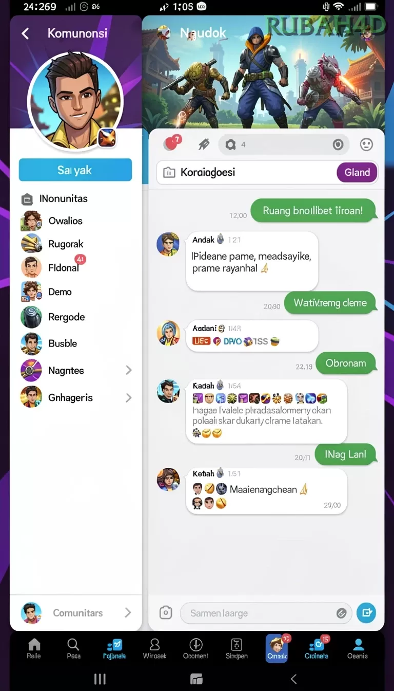 Cuplikan layar 365ZK — pengaturan akun